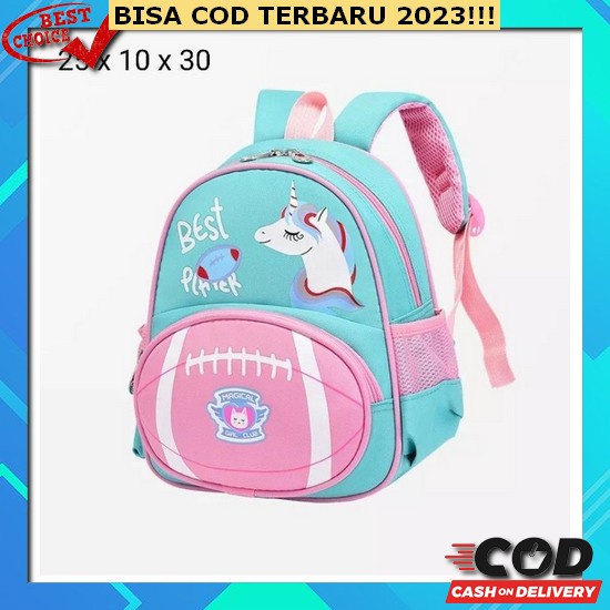 Tas Ransel Anak Perempuan Sd Punggung Koper Terlaris Viral Cute Gendong Motif Anti Air Tk Paud Karak