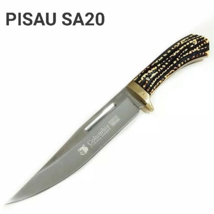 Pisau Dapur Super Tajam COLUMBIA SA20 BERBURU CAMPING ALAT PEMOTONG BUAH Y7L8 Golok Set Best Seller 