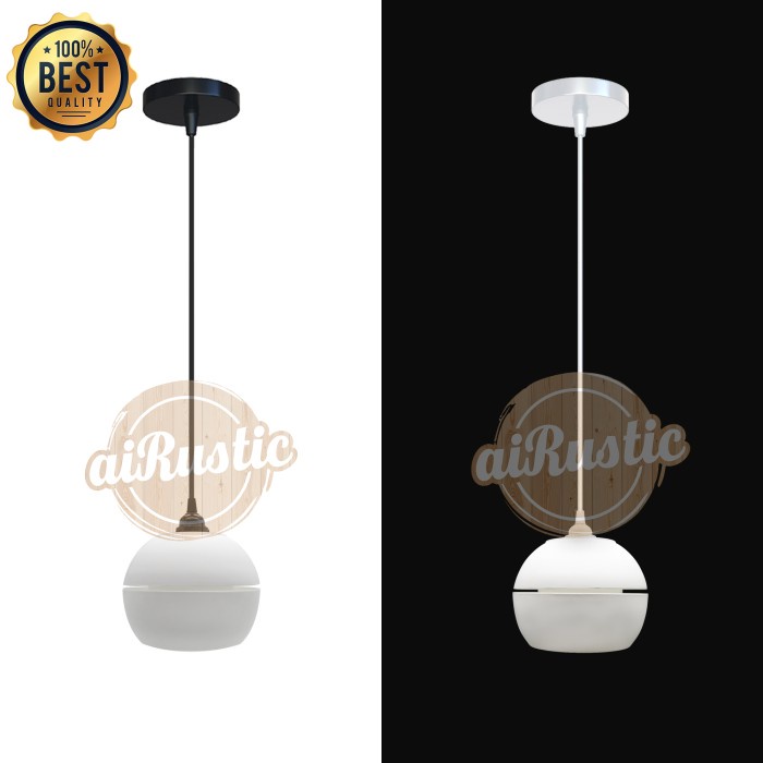 Lampu gantung hias Minimalis Moonlight - Lampu Gantung Model Bulat