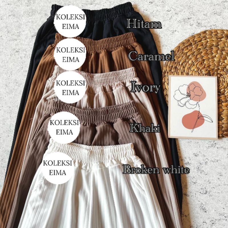 Kulot Knit Highwaist/ Kulot Knit Premium/ Kulot Knit Jumbo