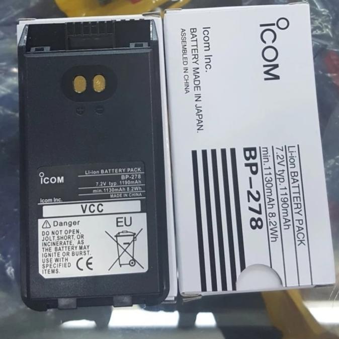 BATTERY HT ICOM BP 278 LITHIUM