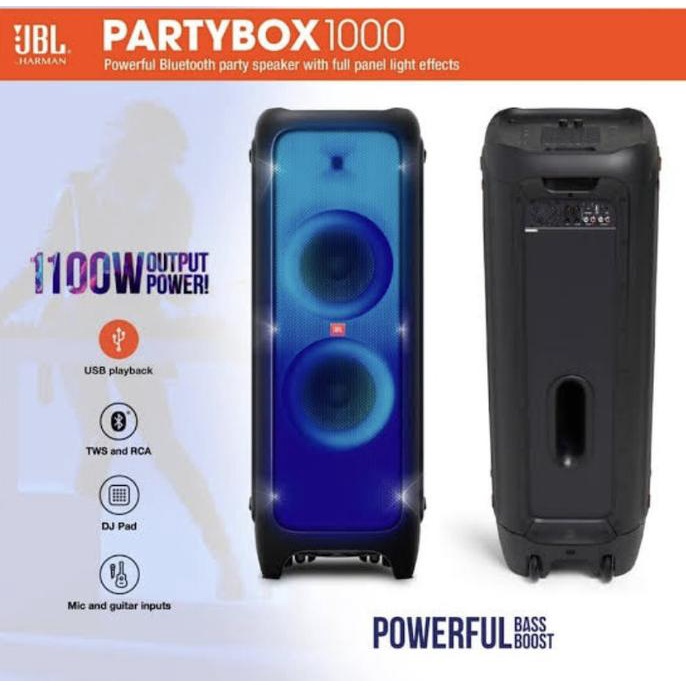 Jbl Partybox 1000 / Party Box 1000 Bluetooth Speaker Premium Original Munaazahh