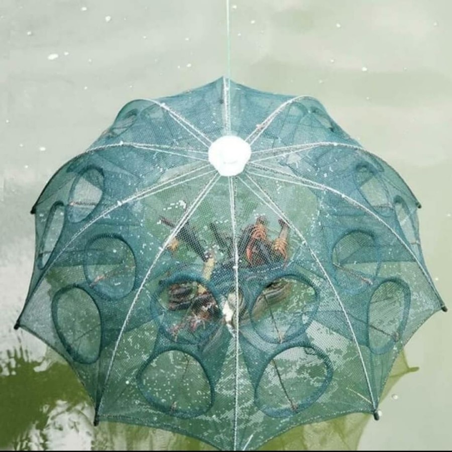 Perangkap ikan / Bubu ikan / Jaring Ikan udang Hexagonal 16 Lubang