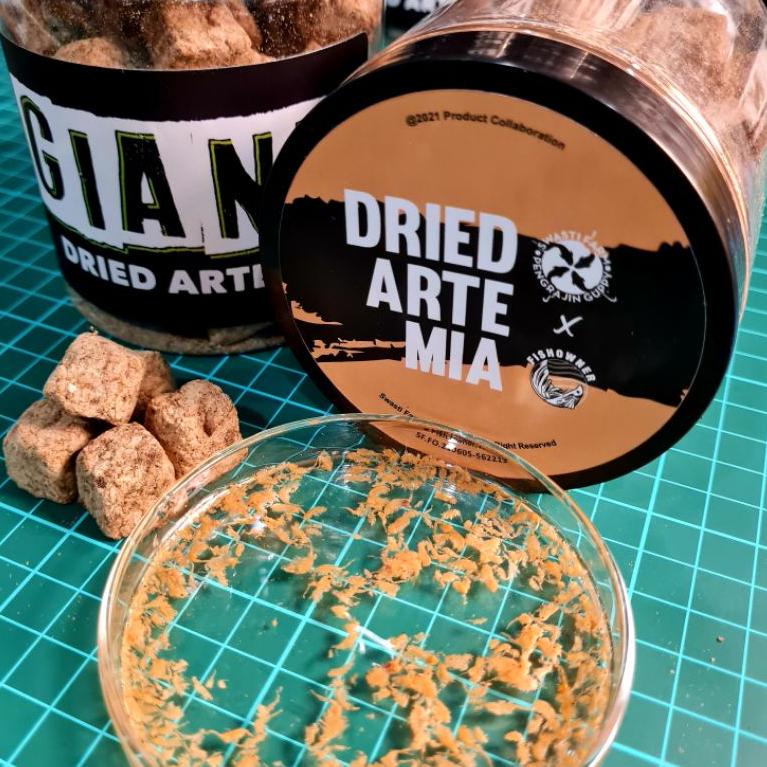 [KODE EJHRC] ARTEMIA DEWASA KERING (GIANT DRIED ARTEMIA 100% SWASTI FARM X FO 35g)
