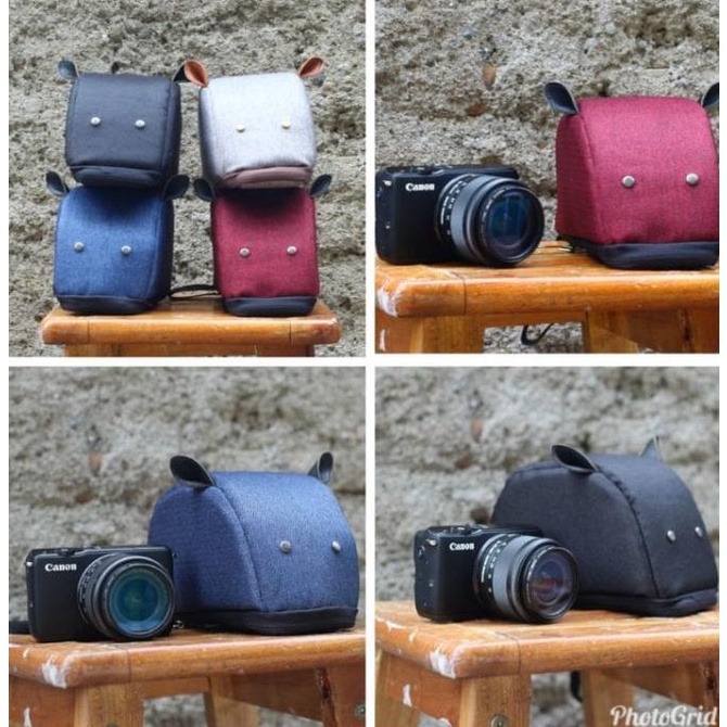 HARGA DISKON tas kamera mini mirrorless fuji sony olympus canon nikon mouse