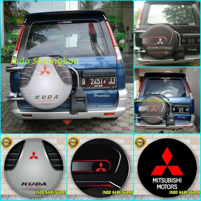 Sarung Ban Serep Mitsubishi Kuda Cover Ban Serep Mitsubishi Kuda