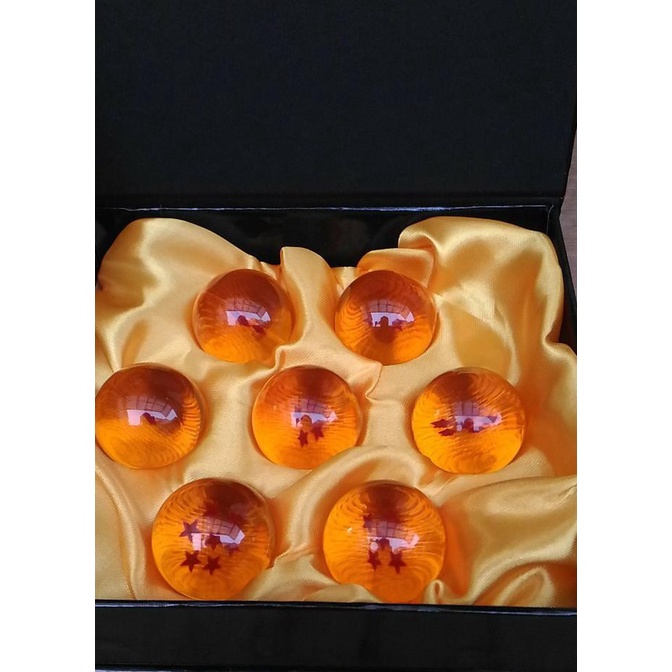 Figure Bola Naga Dragon Ball set 7 Bola kristal Dragonball