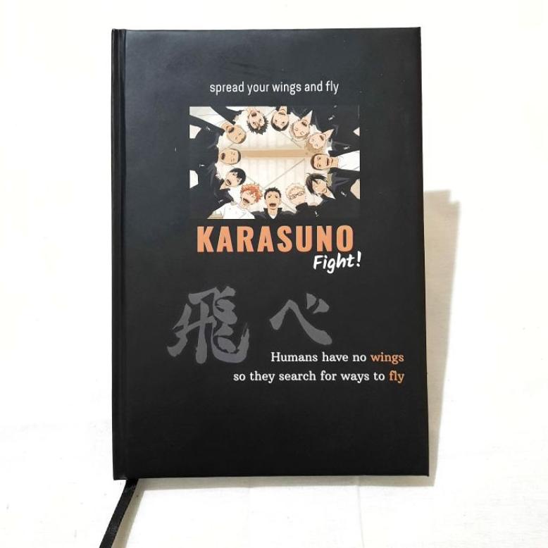 

(READY STOCK) NOTEBOOK HAIKYUU A5 KARASUNO HARDCOVER .