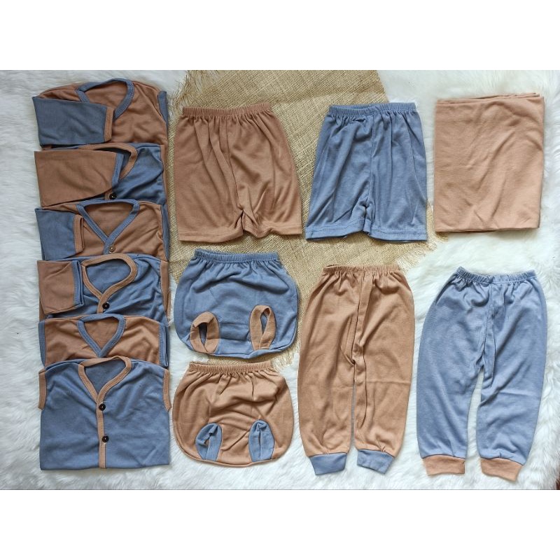 [PROMO] Paket hemat pakaian bayi baru lahir kombinasi / Set pakaian bayi