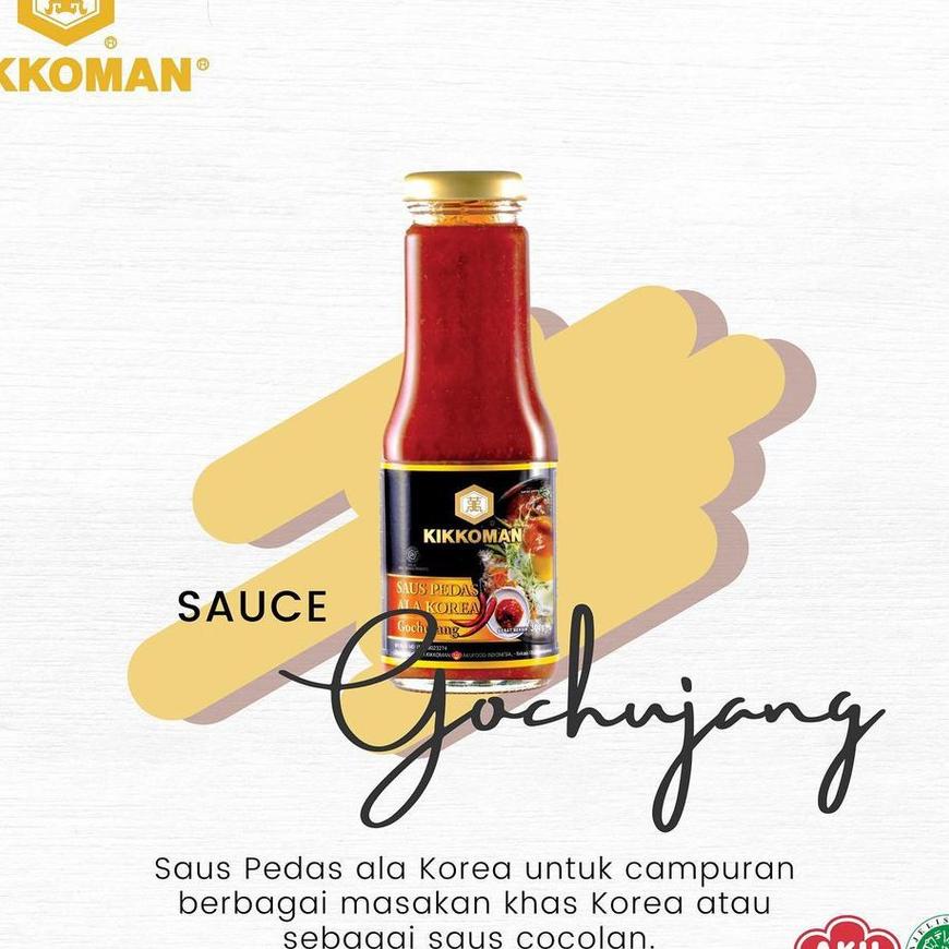 

Kikkoman Gochujang Sauce Halal 5,7 Kg Jerigen- Saus Pedas Korea