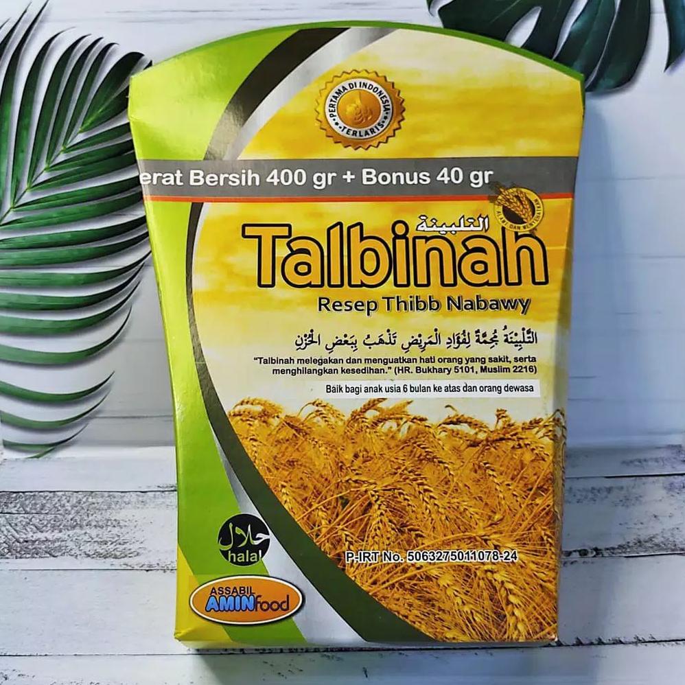 

Talbinah Makanan Seduh Sereal 400gram