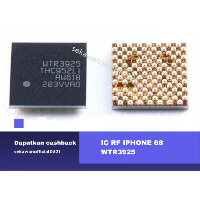IC RF WTR3925 IPHONE 6S IC RF Xiaomi Mi A1 WTR3925 IC Sinyal Original New