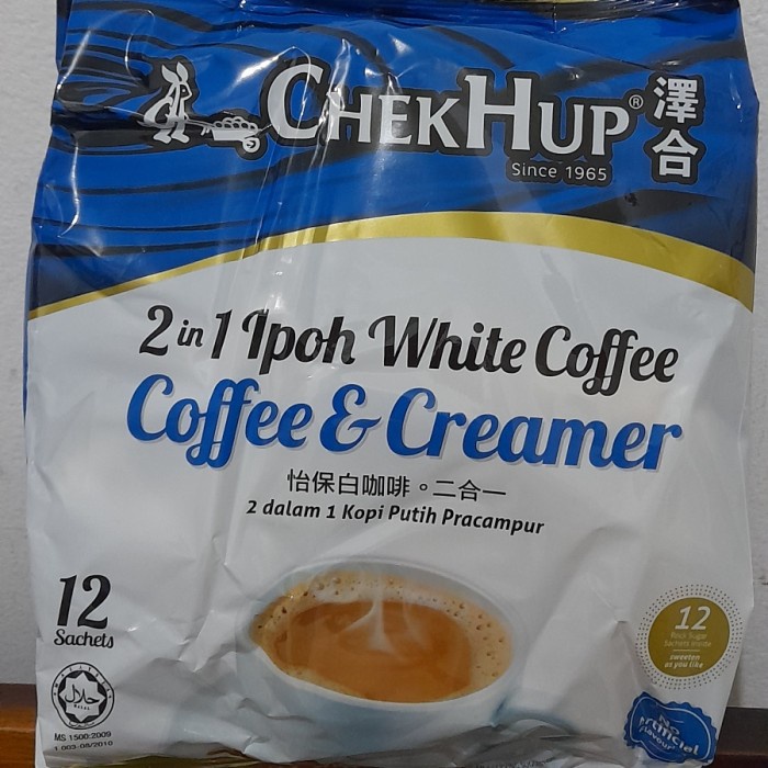 

TERBARU chek hup white coffee 2 in 1 ipoh /KOPI EUBE/KOPI KAPAL API/KOPIBUBUK/KOPI ROBUSTA/KOPI