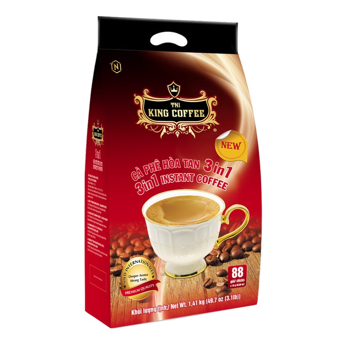 

Sale Kopi Vietnam Trung Nguyen TNI King Coffee 3in1 - 88 sachet /KOPI EUBE/KOPI KAPAL