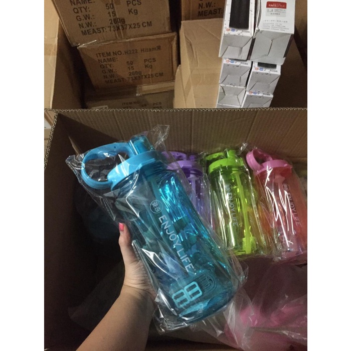 botol BOTOL AIR MINUM ENJOY LIFE 1.5 LITER ANTI PECAH [ ORINAL ] Q1I3 VIRAL PREMIUM TERMURAH botol m