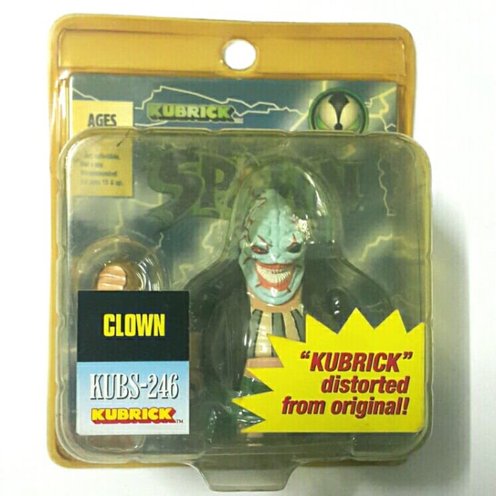 Promo Clown Spawn Variant Head Kubrick Medicom Mcfarlane Terlaris