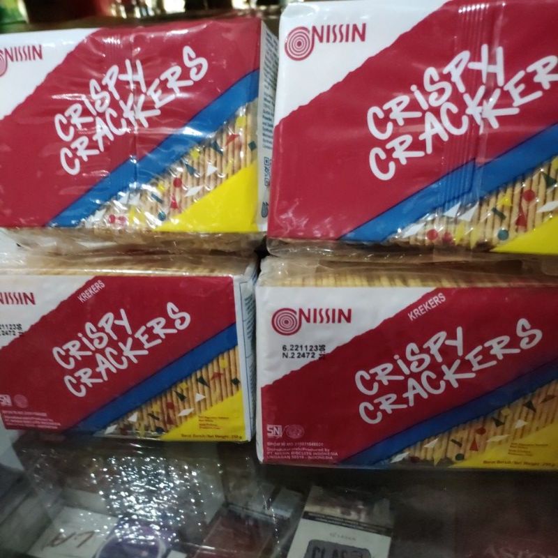 

Nissin crispy crackers 250g