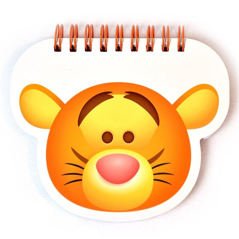

DISNEY TSUM TSUM MINI NOTEBOOK KARAKTER TIGGER DIECUT RAINBOW TTRB1901 .