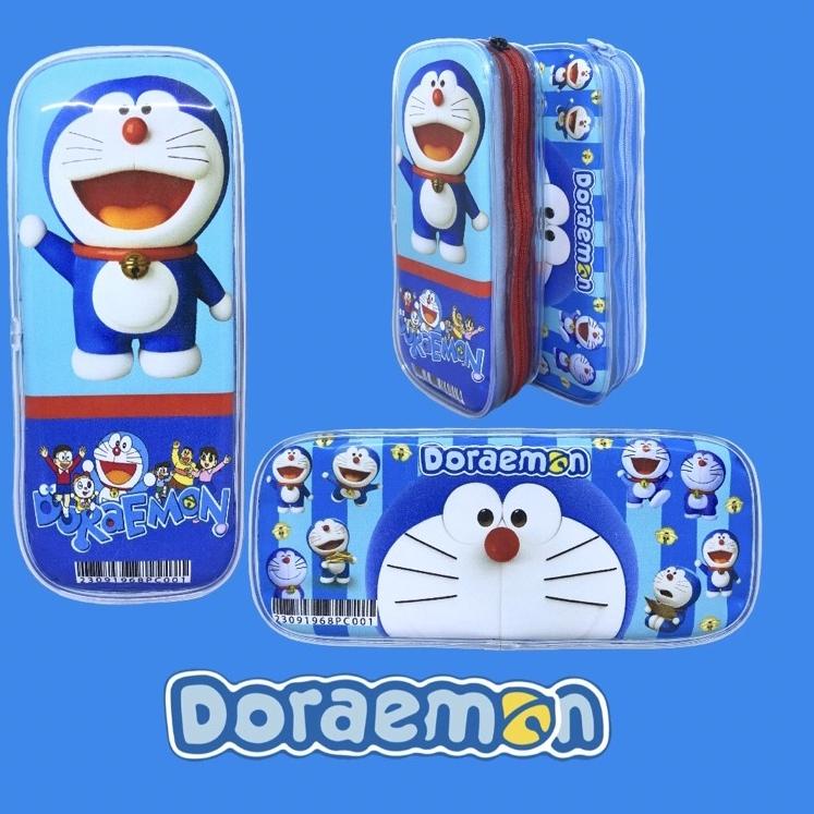 

➥4HJJ4-G Pencil Case - Kotak Pensil - Tempat Pensil Doraemon 456<