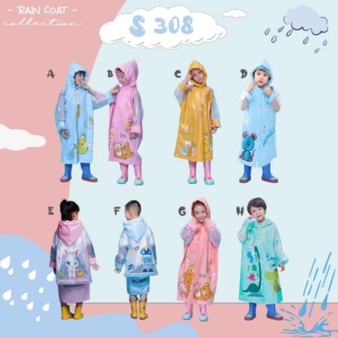 Jas Hujan Anak 5-10 Tahun