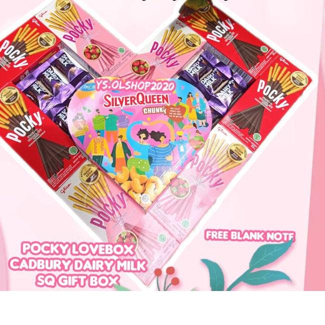 

Terbaru | KF7 | Biskuit Stick Glico 21 Gr - Pocky Love Box viral Strawberry Coklat Chocolate Free Boneka lucu edisi NATARU Anniversary Wedding Ultah Kado Bingkisan special