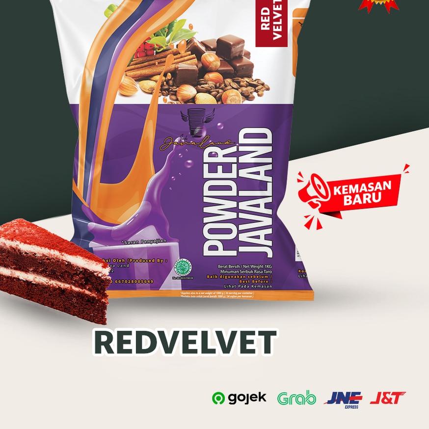 

Discount | TD4 | Bubuk Minuman Bubble Powder Drink Red Velvet ORIGINAL Javaland 1kg