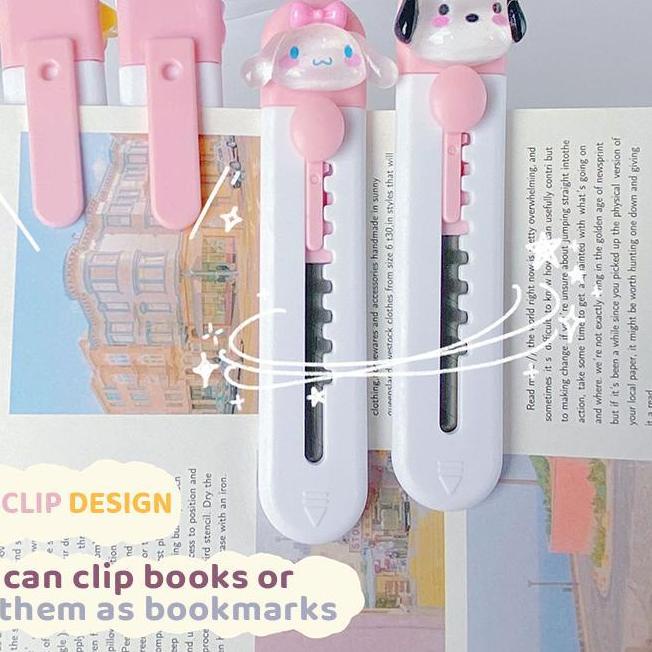 

Diskon | TD4 | ✨Cutter Mini Cloud Shape Cutter Kecil for School and Art Safety Cutter cutter mini lucu gs