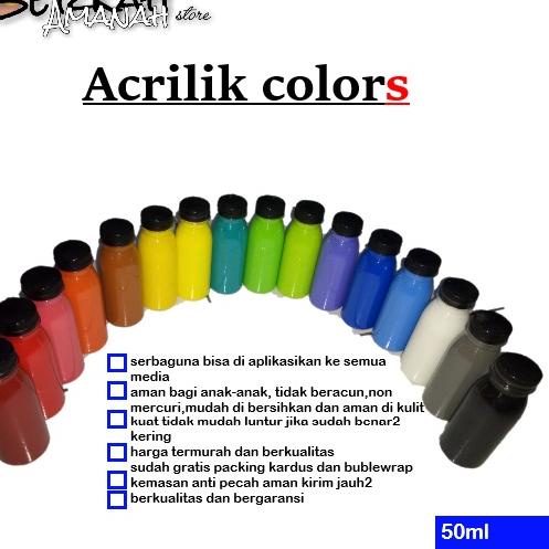 

Sale 6.6 | TD4 | cat lukis acrilik 50ml satuan