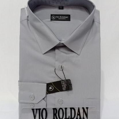 Kemeja Polos Big Size Jumbo XXL XXXL Lengan Panjang Kemeja Pria