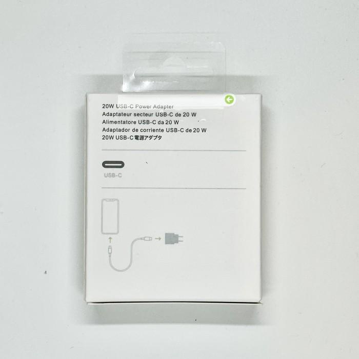 Adaptor / Kepala Charger Apple Iphone 13 14 Pro Max Type C Ori (20W)