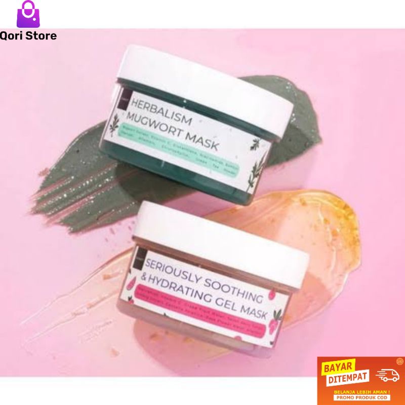 Qori Store - Masker Wajah Scarlet