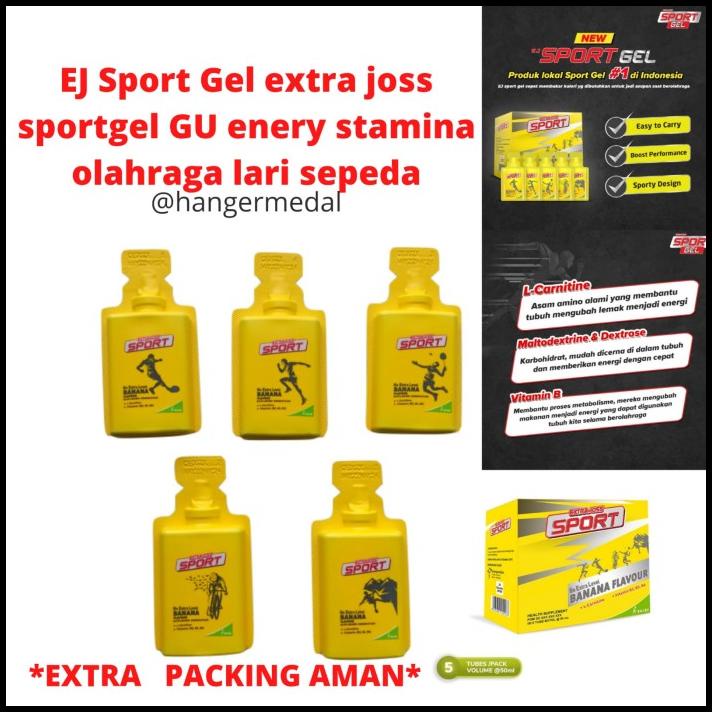 

Ej Sport Gel Extra Joss Sportgel Gu Enery Stamina Olahraga Lari Sepeda