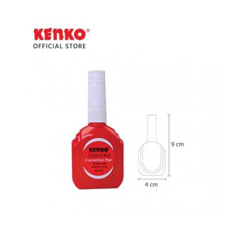 

[KODE QWRHS] Correction pen/Tipe-x kenko KE-01 ( 1pak/12pcs )