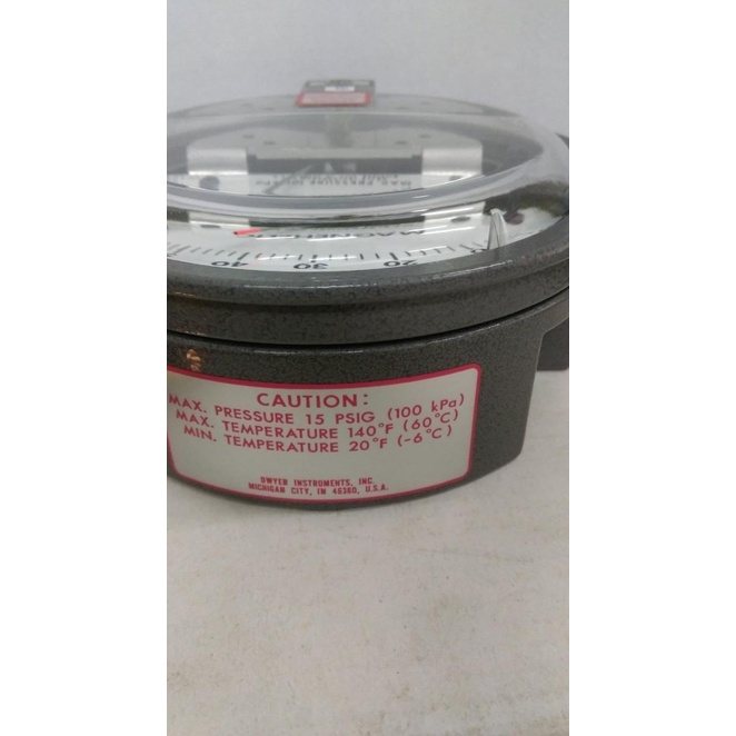 Magnehelic Dwyer 100 Kpa 60 (2000-60Pa) Dwyer
