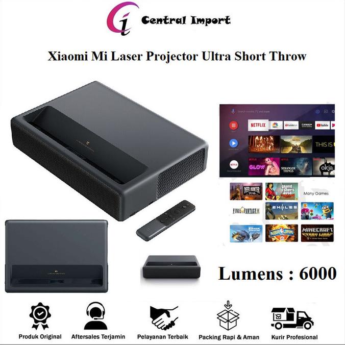 Xiaomi Mi Laser Projector Ultra Short Throw 4K 150inc Global Version ---READY---