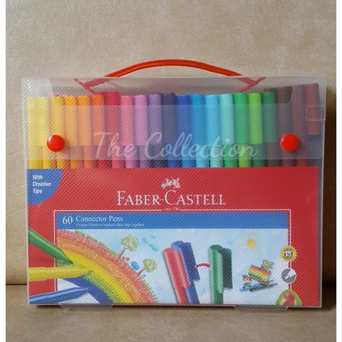 

ATK0240FC 60 warna Connector pen Faber-Castell 60 warna 155071 spidol