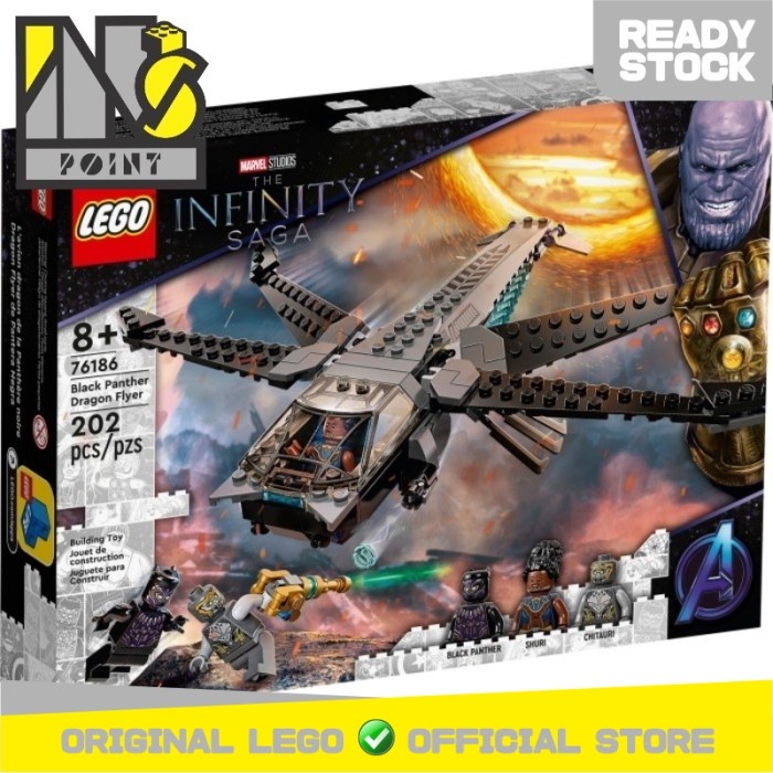 LEGO Super Heroes - 76186 - Black Panther Dragon Flyer