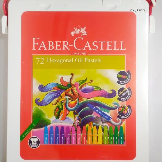 

Crayon Oil Pastel Faber Castell 72 Warna