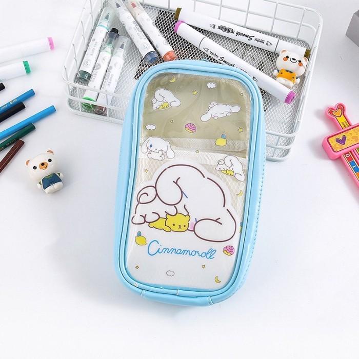 

Kotak pensil PVC sanrio ATK07 tempat pen alat tulis sekolah