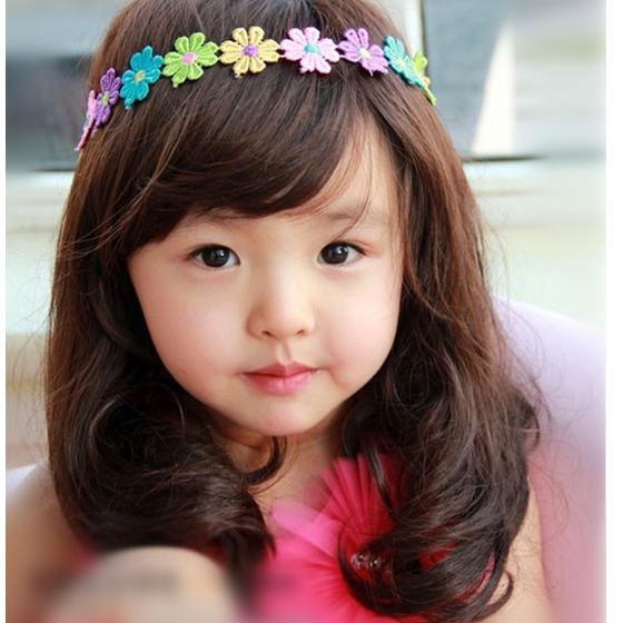 [KODE D8EDR] Wig Rambut Anak Perempuan / Wig Anak / Aksesoris Rambut Bayi Anak Perempuan Warna HITAM