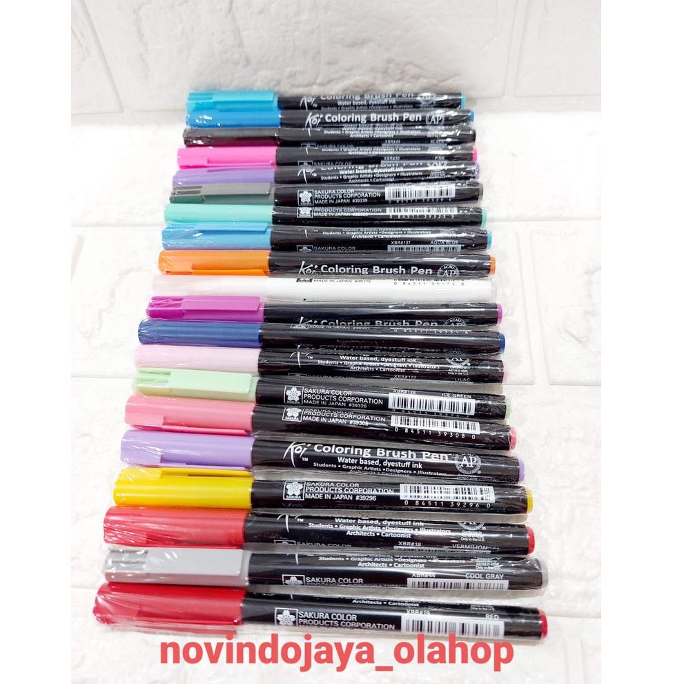 

SAKURA KOI COLORING BRUSH PEN / PENA KUAS WARNA TERMURAH 35