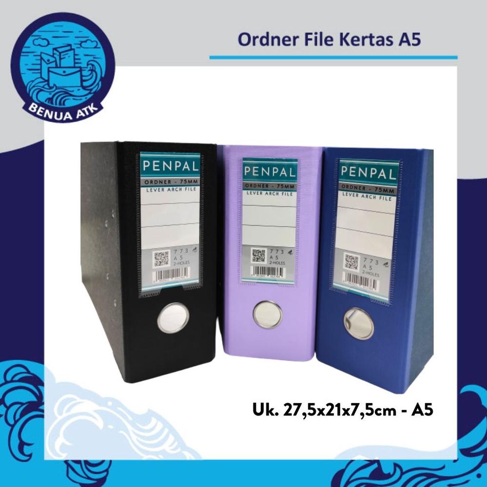 

[PRODUK-7JZM940] Ordner / Lever Arch File Kertas A5 Penpal PL-773 97