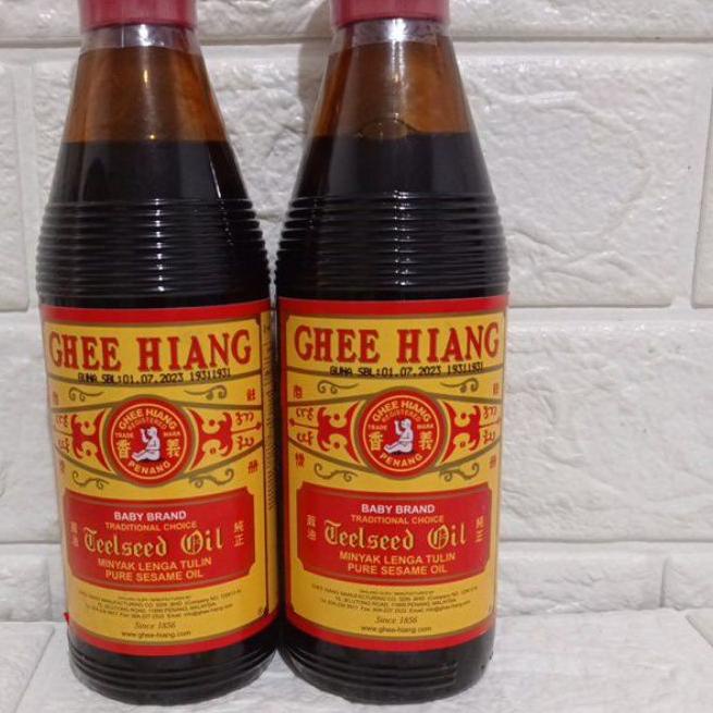 

Diskon | FG2 | Minyak wijen baby/Ghee Hiang/330ml