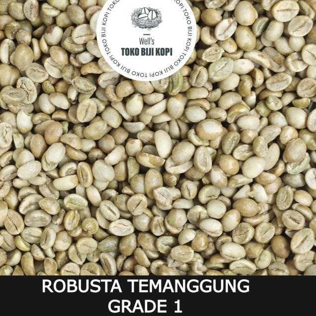 

Termurah | TD4 | GREEN BEAN / KOPI MENTAH ROBUSTA TEMANGGUNG GRADE 1 - 1 KG