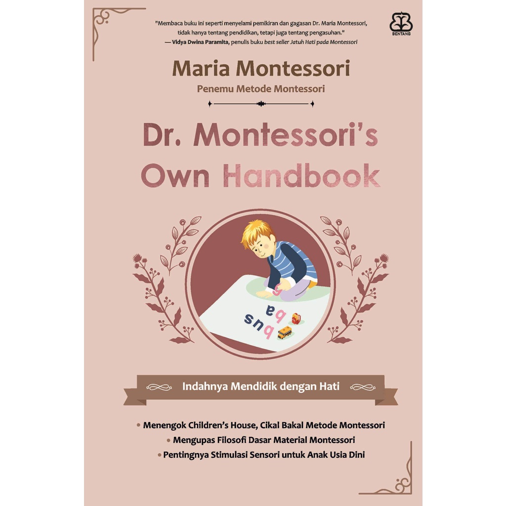 Buku Dr. Montessoris Own Handbook- Maria Montessori