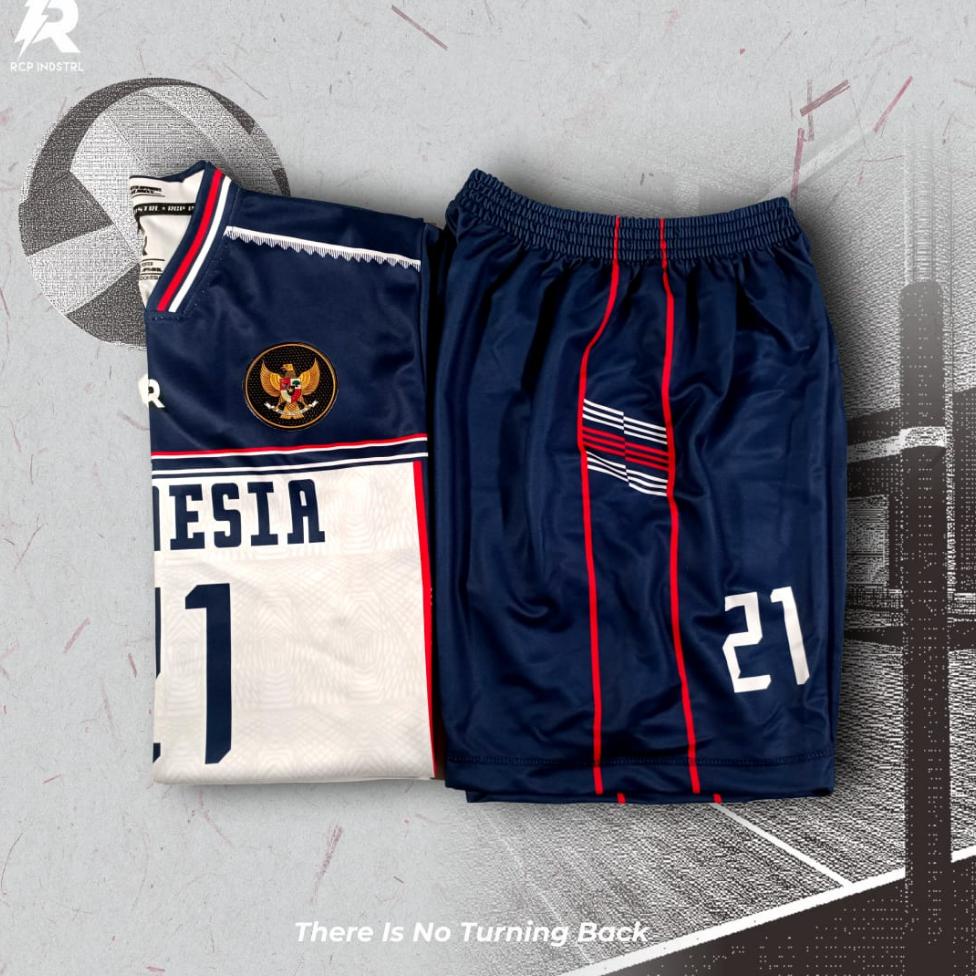 COD  JERSEY TIMNAS NEW EDITION CUSTOM NAMA KAOS VOLI JERSEY PRINTING