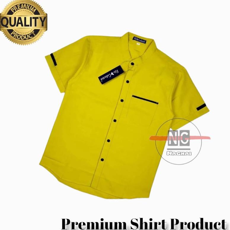 Special - Kemeja Kemko Anak Laki Laki Lengan Pendek Usia 1-14 tahun Kemeja Pendek Anak Laki Laki