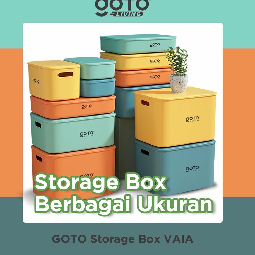 MURAH  Goto Vaia Storage Organizer Box Container Keranjang Penyimpanan