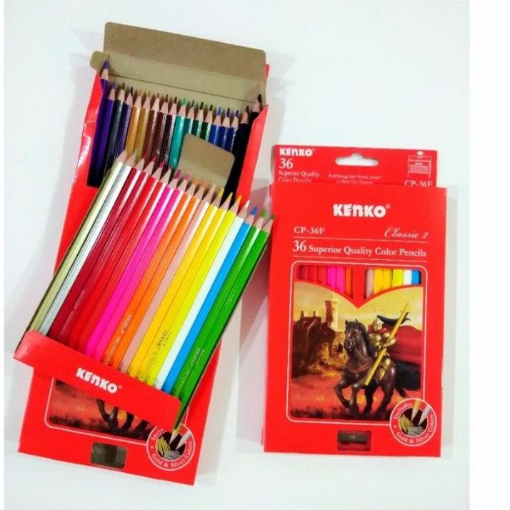 

Product Termurah Pensil Warna Kenko 36 Warna Superior Quality Classic CP-36F TBS