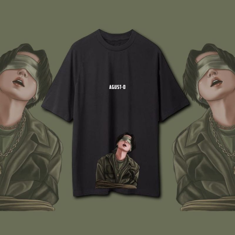 KAOS SUGA B T S/KAOS YOONGI/KAOS KONSER SUGA JAKARTA KATUN 24S